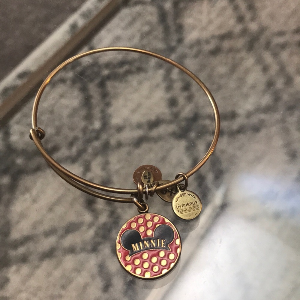 Alex and Ani Minnie Bracelet- Gold